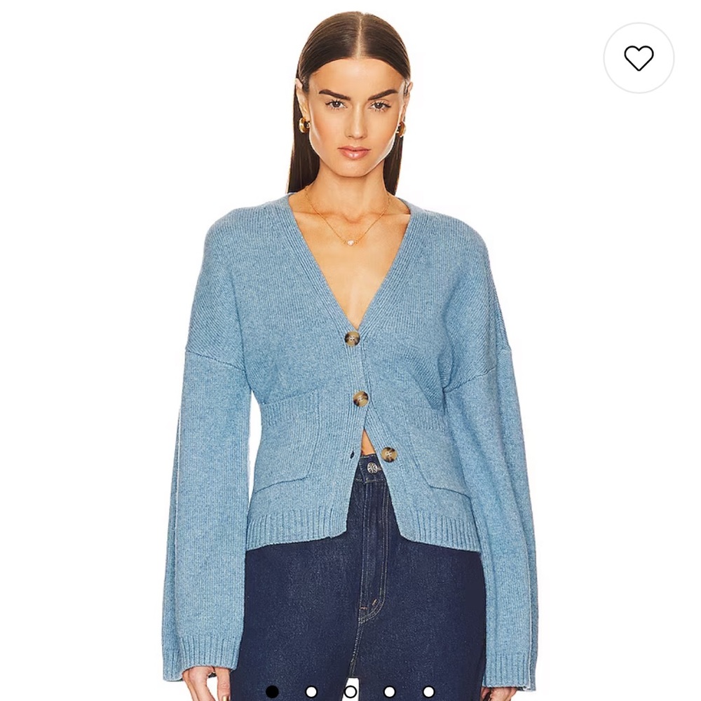 Helsa Revolve Sanna Cardigan in Blue